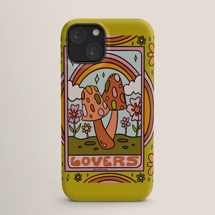 6. The Lovers Mushroom iPhone Case
