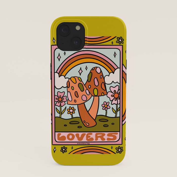 6. The Lovers Mushroom iPhone Case