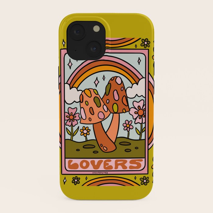 6. The Lovers Mushroom iPhone Case