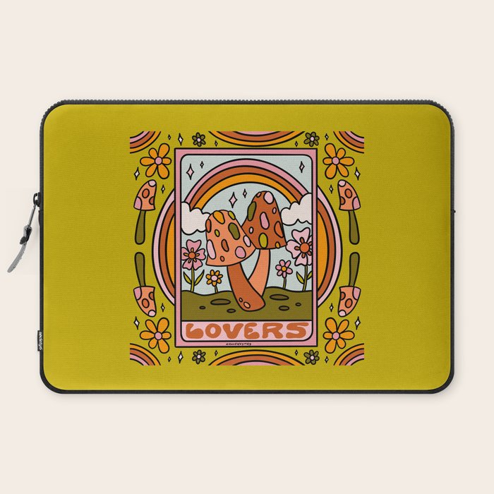 6. The Lovers Mushroom Laptop Sleeve