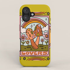 6. The Lovers Mushroom iPhone Case