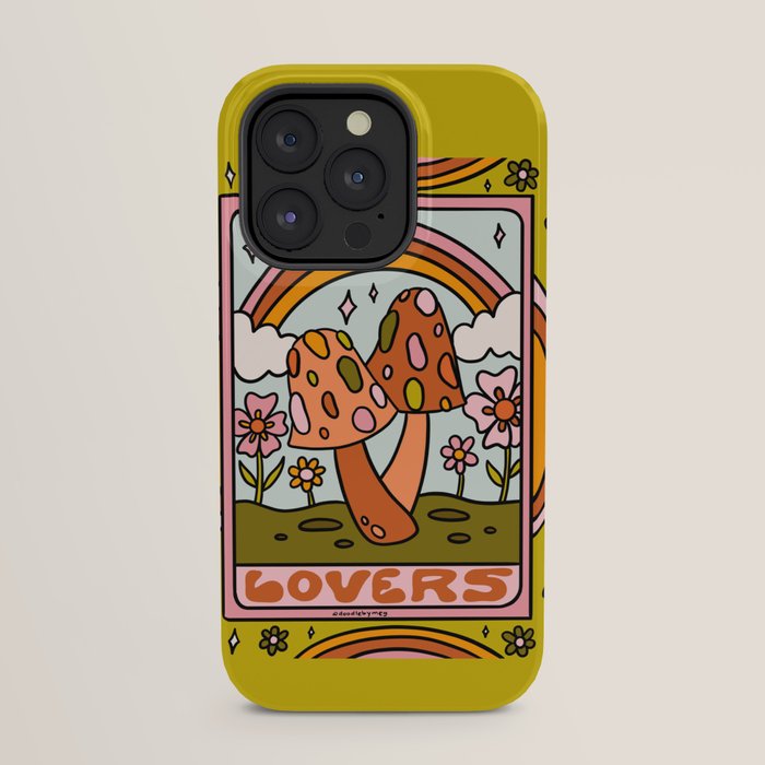 6. The Lovers Mushroom iPhone Case