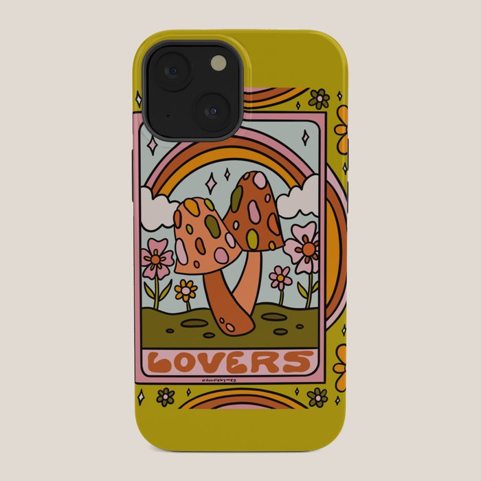 6. The Lovers Mushroom iPhone Case