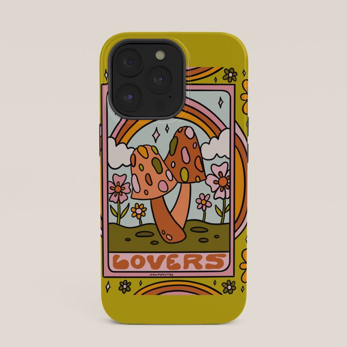 6. The Lovers Mushroom iPhone Case