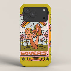 6. The Lovers Mushroom iPhone Case
