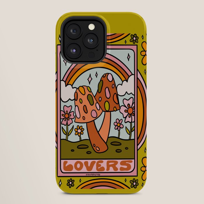 6. The Lovers Mushroom iPhone Case