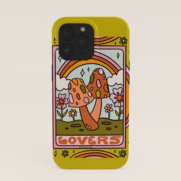 6. The Lovers Mushroom iPhone Case