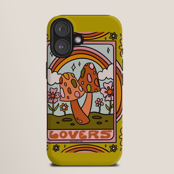 6. The Lovers Mushroom iPhone Case