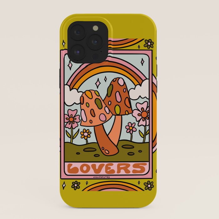 6. The Lovers Mushroom iPhone Case