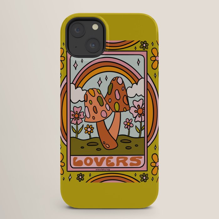 6. The Lovers Mushroom iPhone Case
