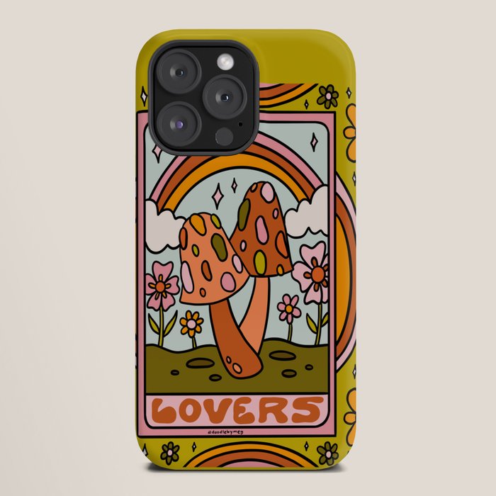 6. The Lovers Mushroom iPhone Case