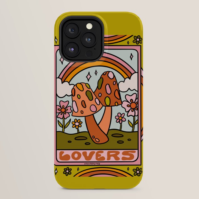 6. The Lovers Mushroom iPhone Case