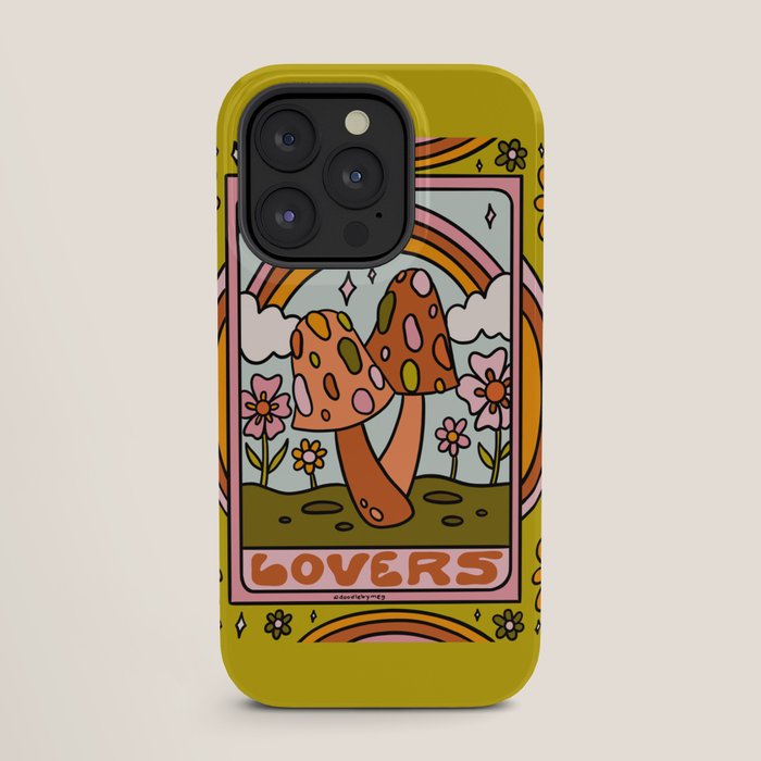 6. The Lovers Mushroom iPhone Case