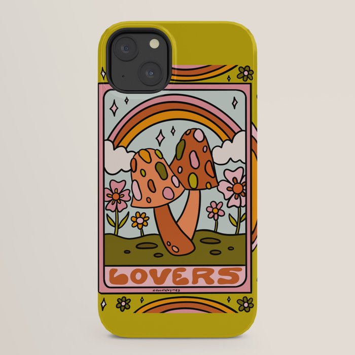 6. The Lovers Mushroom iPhone Case