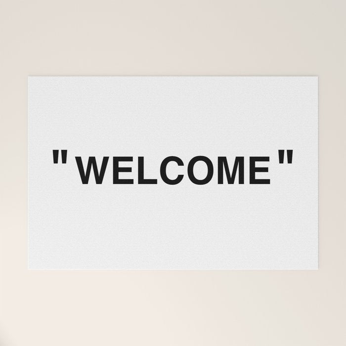 " Art " Welcome Mat