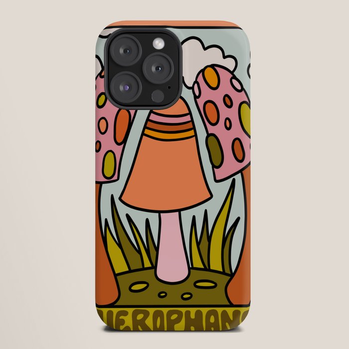 5. The Hierophant Mushroom iPhone Case