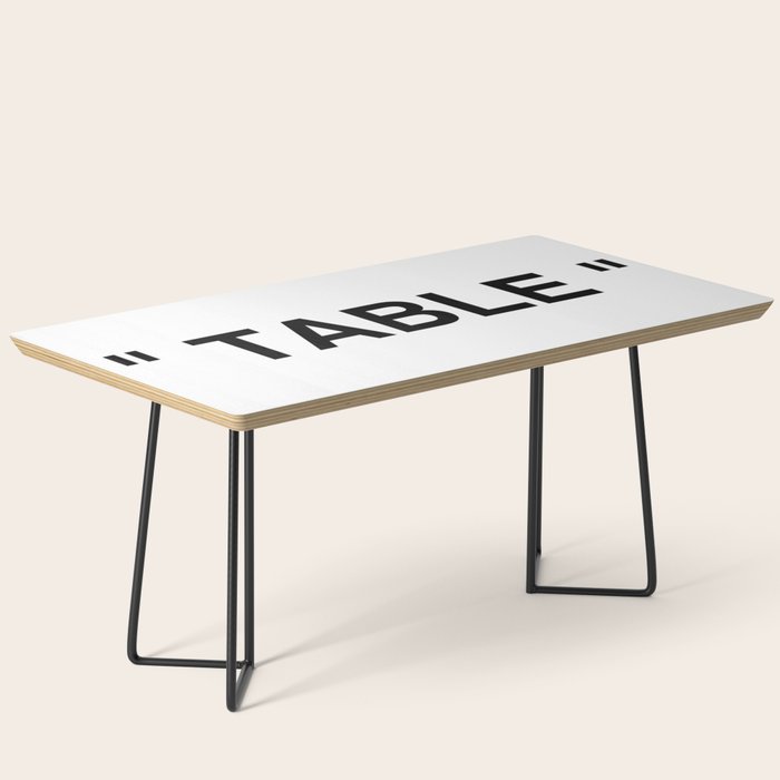 " Art " Coffee Table