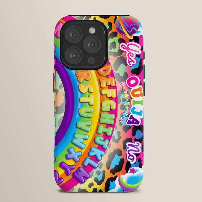 1997 Neon Rainbow Spirit Board iPhone Case