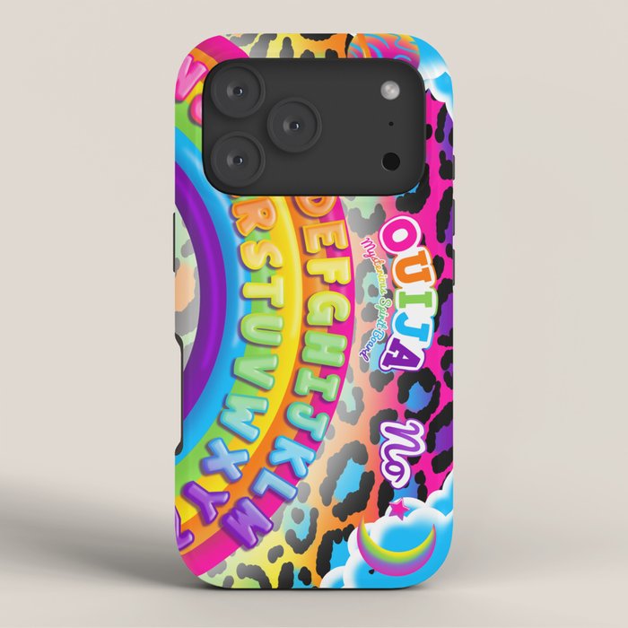 1997 Neon Rainbow Spirit Board iPhone Case