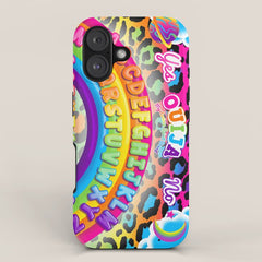 1997 Neon Rainbow Spirit Board iPhone Case