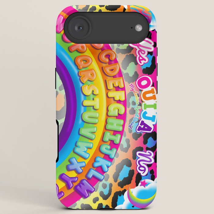 1997 Neon Rainbow Spirit Board iPhone Case