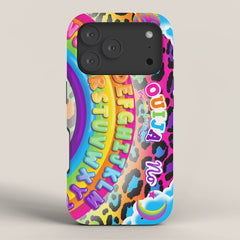 1997 Neon Rainbow Spirit Board iPhone Case