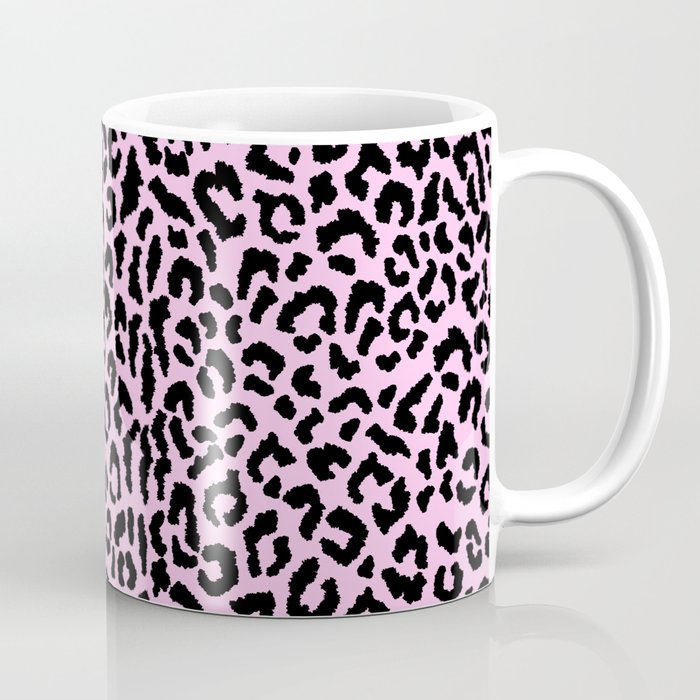 2000s leopard-black on palest pink Coffee Mug