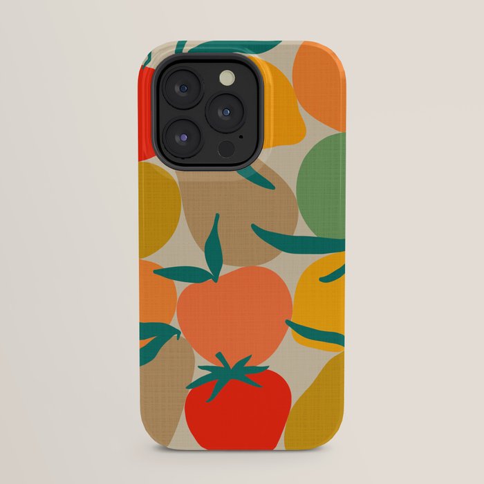 2025 RETRO FRUIT MARKET CALENDAR iPhone Case