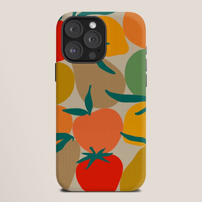 2025 RETRO FRUIT MARKET CALENDAR iPhone Case