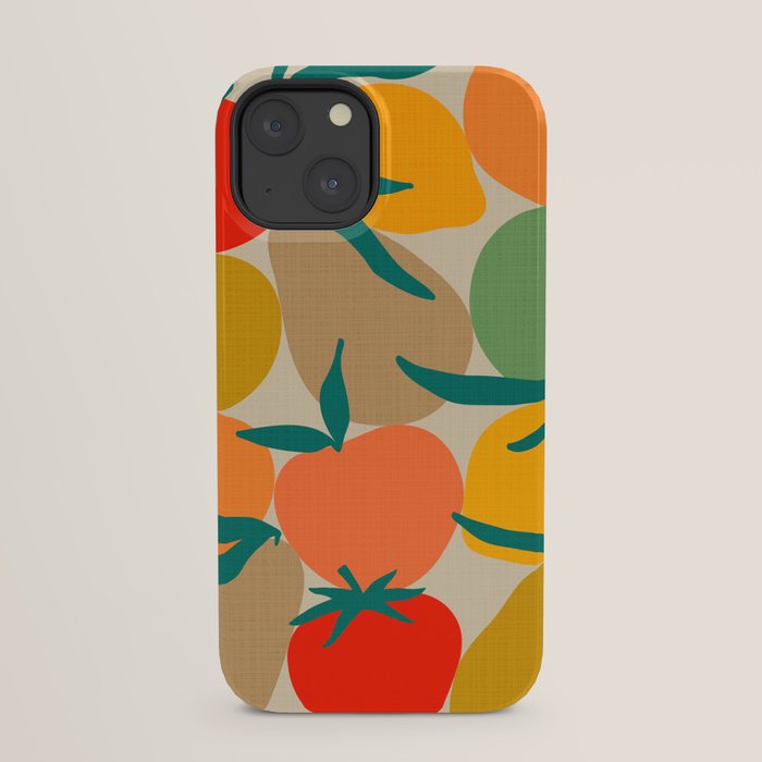 2025 RETRO FRUIT MARKET CALENDAR iPhone Case