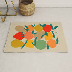 2025 RETRO FRUIT MARKET CALENDAR Rug