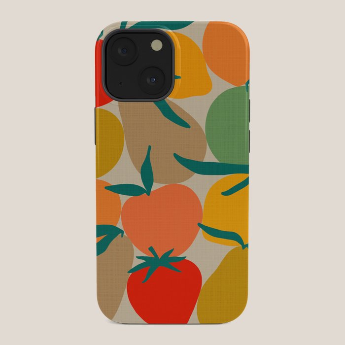 2025 RETRO FRUIT MARKET CALENDAR iPhone Case