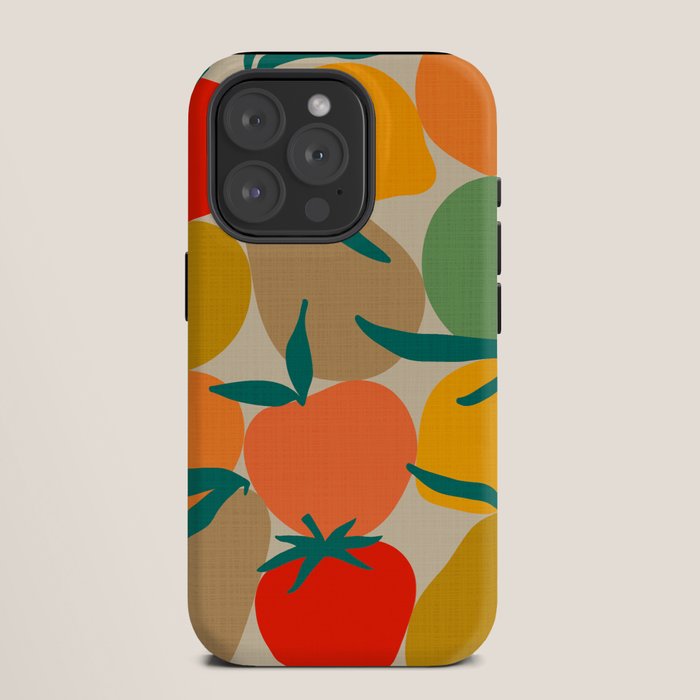 2025 RETRO FRUIT MARKET CALENDAR iPhone Case