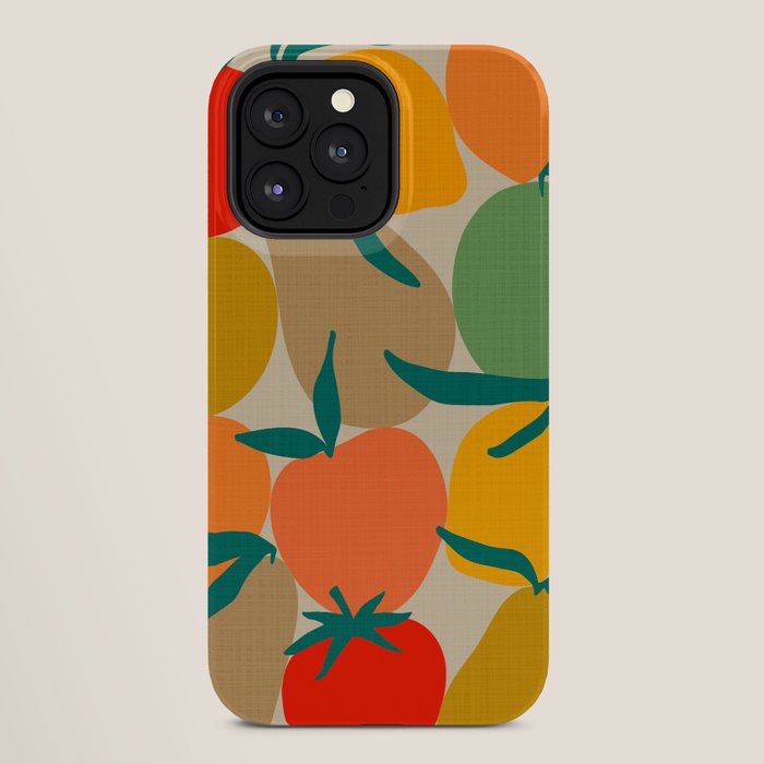 2025 RETRO FRUIT MARKET CALENDAR iPhone Case