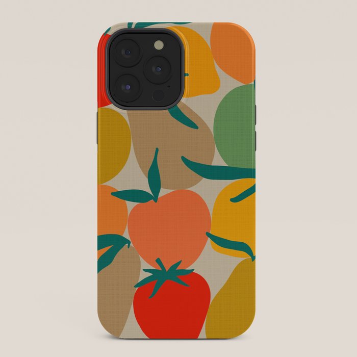 2025 RETRO FRUIT MARKET CALENDAR iPhone Case
