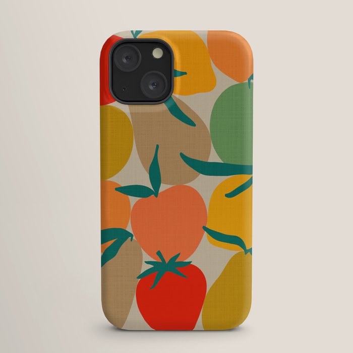 2025 RETRO FRUIT MARKET CALENDAR iPhone Case