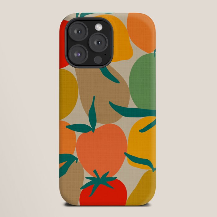 2025 RETRO FRUIT MARKET CALENDAR iPhone Case