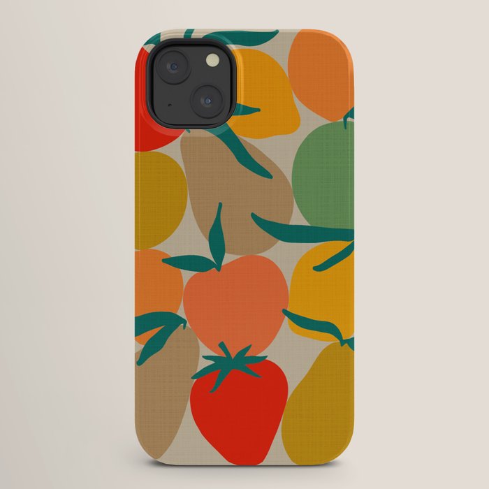 2025 RETRO FRUIT MARKET CALENDAR iPhone Case