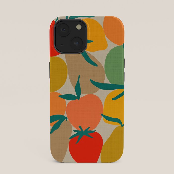 2025 RETRO FRUIT MARKET CALENDAR iPhone Case