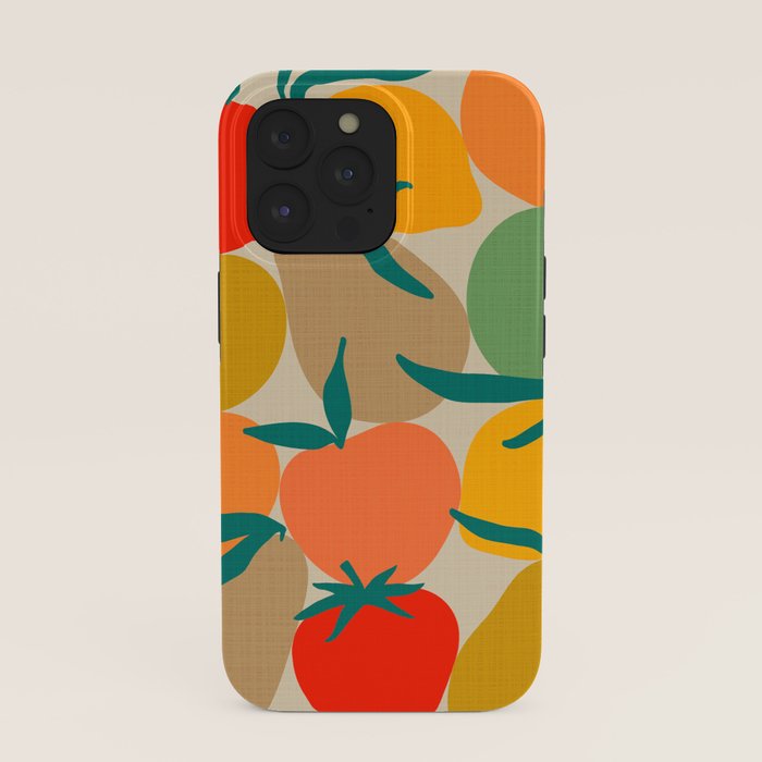 2025 RETRO FRUIT MARKET CALENDAR iPhone Case