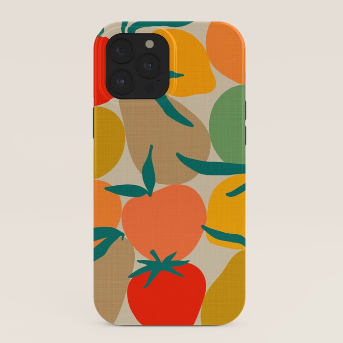 2025 RETRO FRUIT MARKET CALENDAR iPhone Case
