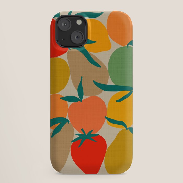 2025 RETRO FRUIT MARKET CALENDAR iPhone Case