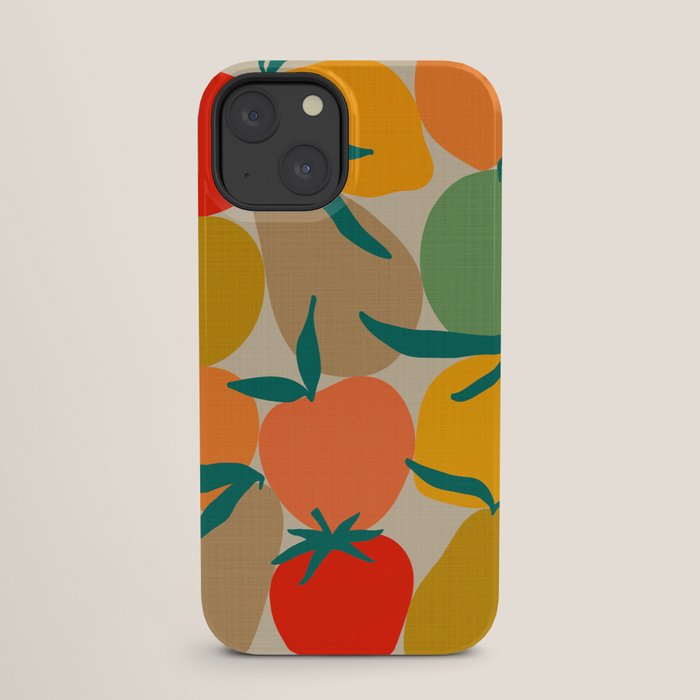 2025 RETRO FRUIT MARKET CALENDAR iPhone Case