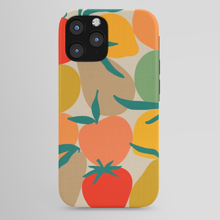 2025 RETRO FRUIT MARKET CALENDAR iPhone Case