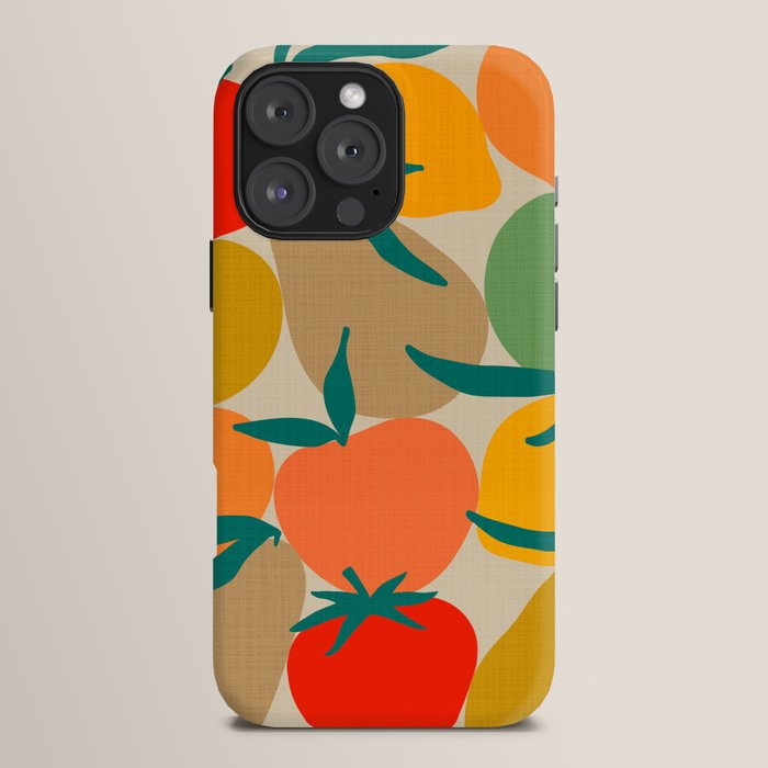 2025 RETRO FRUIT MARKET CALENDAR iPhone Case