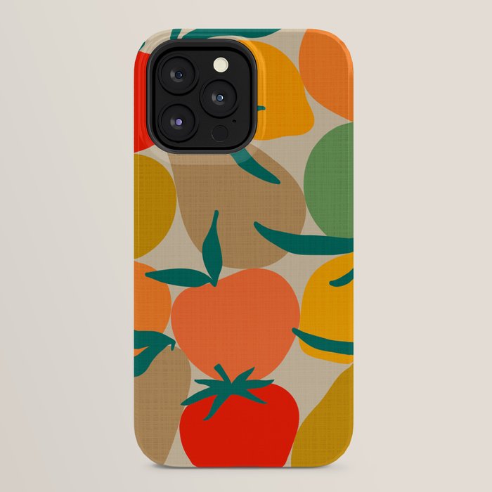 2025 RETRO FRUIT MARKET CALENDAR iPhone Case