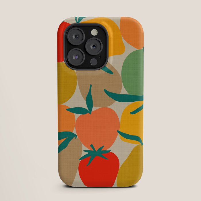 2025 RETRO FRUIT MARKET CALENDAR iPhone Case