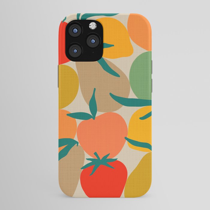 2025 RETRO FRUIT MARKET CALENDAR iPhone Case