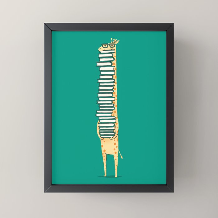 A book lover Mini Art Print