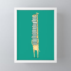 A book lover Mini Art Print